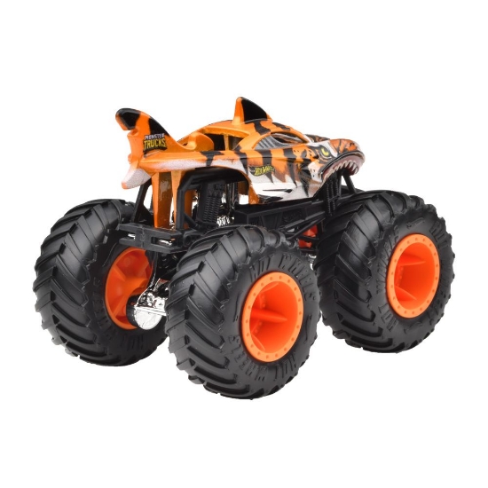Imagine HOT WHEELS MONSTER TRUCK MASINUTA TIGER SHARK SCARA 1:64