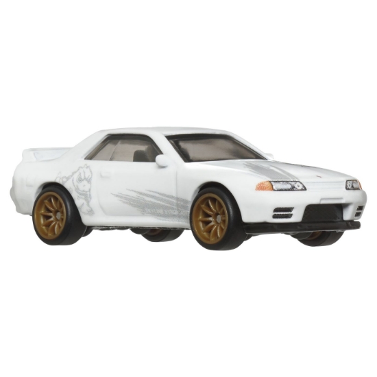 Imagine HOT WHEELS PREMIUM BOULEVARD MASINUTA METALICA NISSAN SKYLINE GT-R SCARA 1:64
