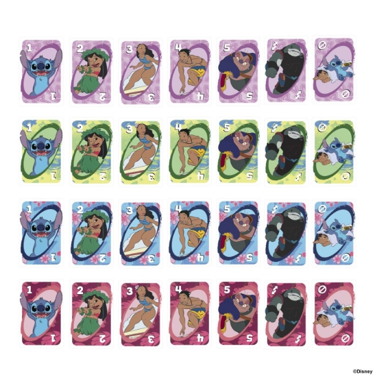 Imagine JOC DE CARTI UNO DISNEY LILO STITCH
