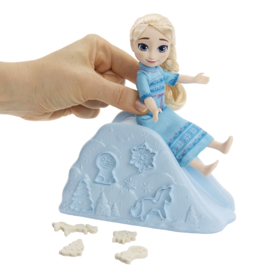 Imagine DISNEY FROZEN SET PAPUSA ELSA MICA JOACA IN ZAPADA 
