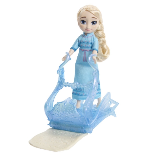Imagine DISNEY FROZEN SET PAPUSA ELSA MICA JOACA IN ZAPADA 