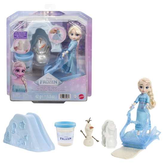 Imagine DISNEY FROZEN SET PAPUSA ELSA MICA JOACA IN ZAPADA 