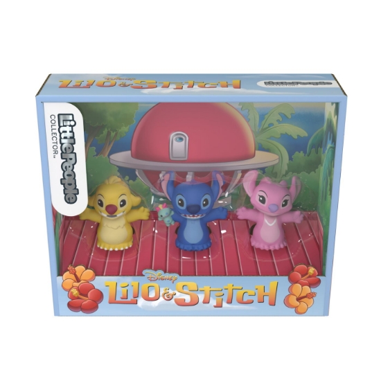 Imagine FISHER PRICE LITTLE PEOPLE COLLECTOR DISNEY LILO STICH SET 3 FIGURINE