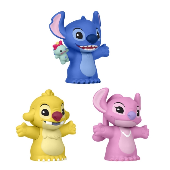Imagine FISHER PRICE LITTLE PEOPLE COLLECTOR DISNEY LILO STICH SET 3 FIGURINE