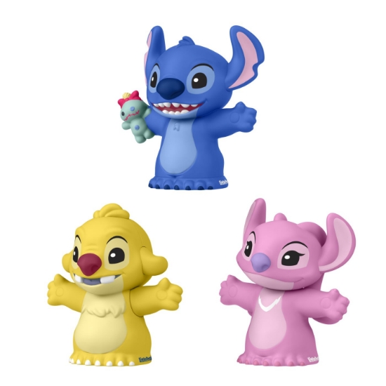 Imagine FISHER PRICE LITTLE PEOPLE COLLECTOR DISNEY LILO STICH SET 3 FIGURINE