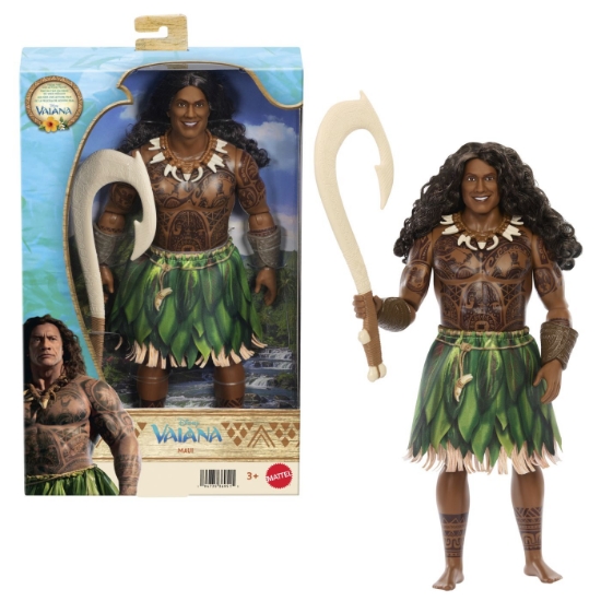 Imagine DISNEY PRINCESS SET PAPUSA MAUI CU ACCESORII DISNEY VAIANA