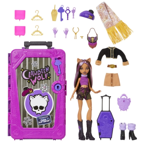 Imagine MONSTER HIGH SKULLTIMATE SECRETS PAPUSA CLAWDEEN WOLF CU ACCESORII