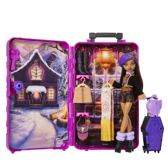 Imagine MONSTER HIGH SKULLTIMATE SECRETS PAPUSA CLAWDEEN WOLF CU ACCESORII