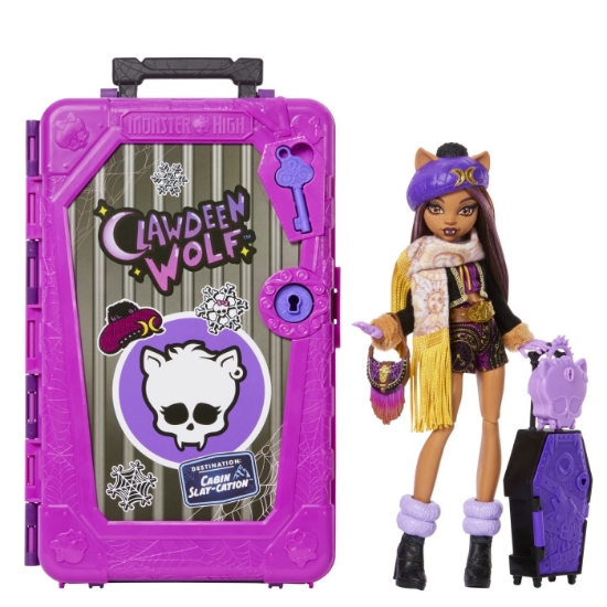 Imagine MONSTER HIGH SKULLTIMATE SECRETS PAPUSA CLAWDEEN WOLF CU ACCESORII
