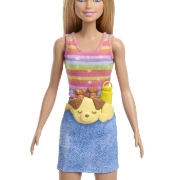 Imagine BARBIE PETS SET PAPUSA BARBIE CU PATINE CU ROTILE CATEL SI ACCESORII