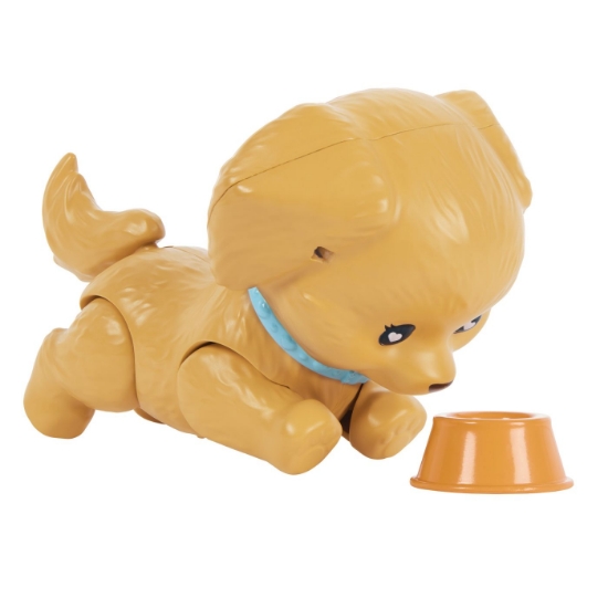 Imagine BARBIE PETS SET PAPUSA BARBIE CU PATINE CU ROTILE CATEL SI ACCESORII