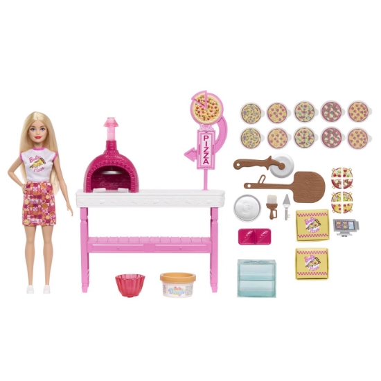 Imagine BARBIE DREAM LAND SET DE JOACA PIZZERIE