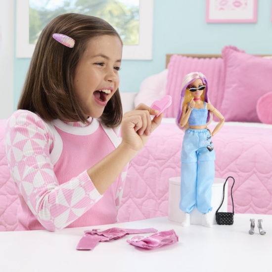 Imagine BARBIE DELUXE STYLE PAPUSA BARBIE BLONDA