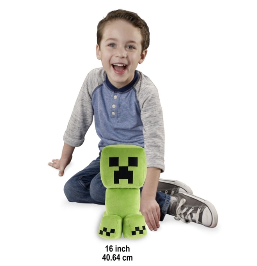 Imagine MINECRAFT FIGURINA DE PLUS CREEPER 30CM