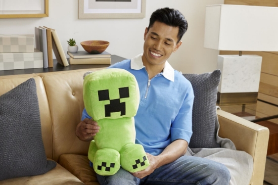 Imagine MINECRAFT FIGURINA DE PLUS CREEPER 30CM