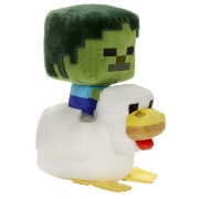 Imagine MINECRAFT FIGURINA DE PLUS CHICKEN JOCKEY 20CM