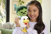 Imagine MINECRAFT FIGURINA DE PLUS CHICKEN JOCKEY 20CM