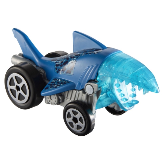 Imagine HOT WHEELS LETS RACE ACTIVATE MASINUTA SHARK BITE SCARA 1 LA 32