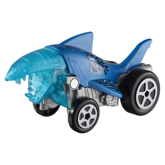 Imagine HOT WHEELS LETS RACE ACTIVATE MASINUTA SHARK BITE SCARA 1 LA 32