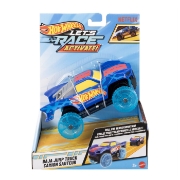 Imagine HOT WHEELS LETS RACE ACTIVATE MASINUTA BAJA JUMP TRUCK SCARA 1 LA 32