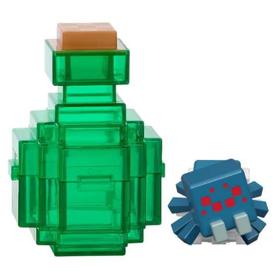 Imagine MINECRAFT MINI MODE SET EXPLORARE MINIERA PREPARAREA POTIUNILOR VERDE 