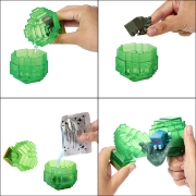 Imagine MINECRAFT MINI MODE SET EXPLORARE MINIERA PREPARAREA POTIUNILOR VERDE 