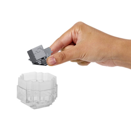 Imagine MINECRAFT MINI MODE SET EXPLORARE MINIERA PREPARAREA POTIUNILOR ALB