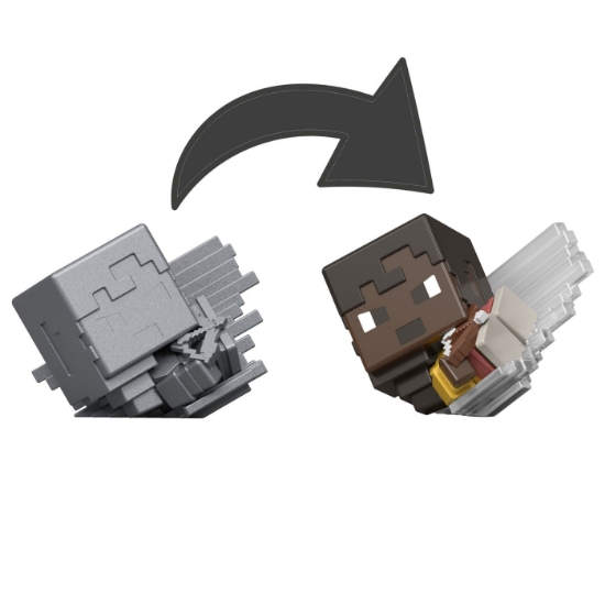 Imagine MINECRAFT MINI MODE SET EXPLORARE MINIERA PREPARAREA POTIUNILOR ALB