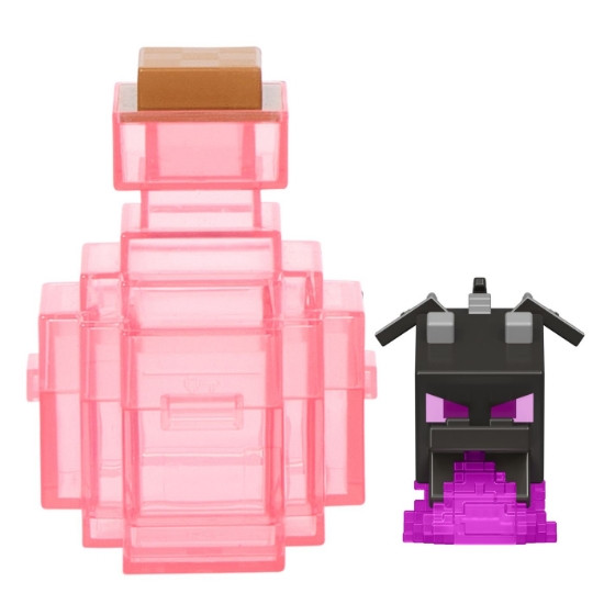 Imagine MINECRAFT MINI MODE SET EXPLORARE MINIERA PREPARAREA POTIUNILOR ROZ