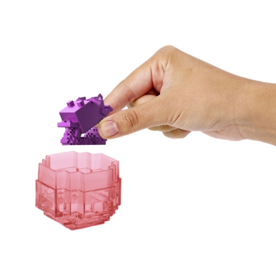 Imagine MINECRAFT MINI MODE SET EXPLORARE MINIERA PREPARAREA POTIUNILOR ROZ
