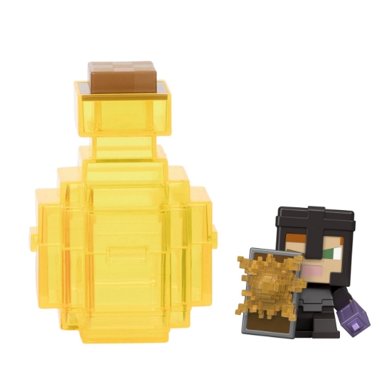 Imagine MINECRAFT MINI MODE SET EXPLORARE MINIERA PREPARAREA POTIUNILOR GALBEN