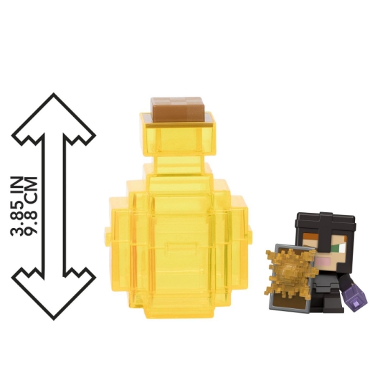 Imagine MINECRAFT MINI MODE SET EXPLORARE MINIERA PREPARAREA POTIUNILOR GALBEN