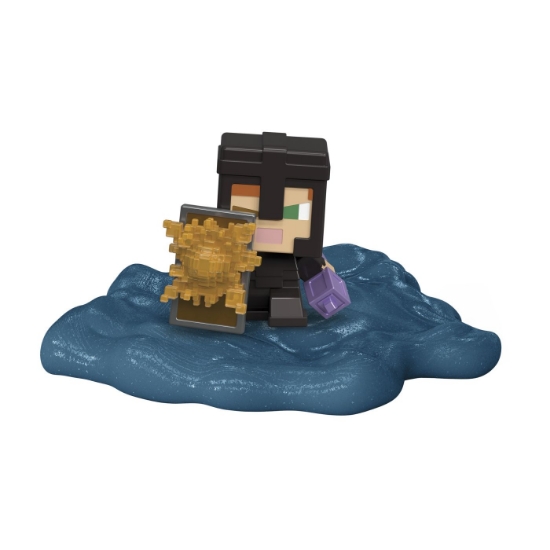 Imagine MINECRAFT MINI MODE SET EXPLORARE MINIERA PREPARAREA POTIUNILOR GALBEN