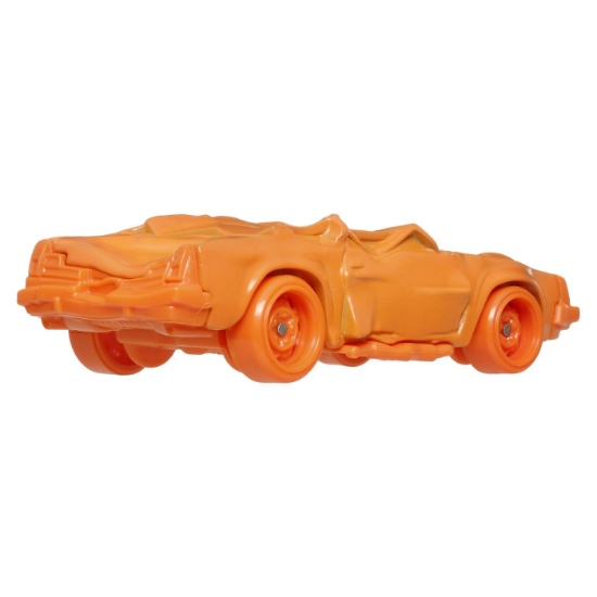 Imagine HOT WHEELS MONSTER TRUCK SI MASINUTA METALICA 5 ALARM AURIU