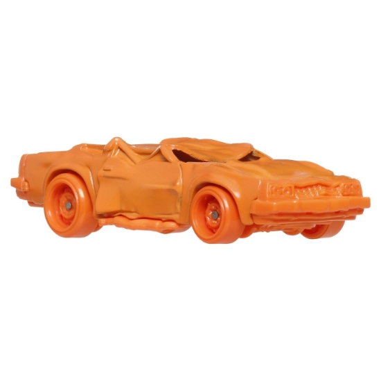 Imagine HOT WHEELS MONSTER TRUCK SI MASINUTA METALICA 5 ALARM AURIU