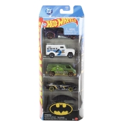 Imagine SET 5 MASINI HOT WHEELS BATMAN