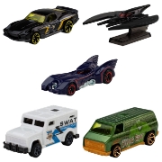 Imagine SET 5 MASINI HOT WHEELS BATMAN
