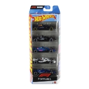 Imagine SET 5 MASINI HOT WHEELS FORMULA 1 2025