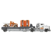 Imagine SET CAMION SI MASINA HOT WHEELS SUPER RIGS HEAVY DOODY DUMPER
