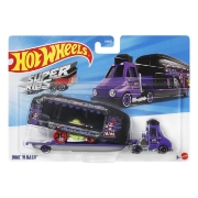 Imagine SET CAMION SI MASINA HOT WHEELS SUPER RIGS DINE N DASH