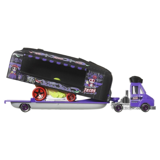 Imagine SET CAMION SI MASINA HOT WHEELS SUPER RIGS DINE N DASH