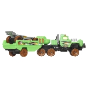Imagine SET CAMION SI MASINA SPORT HOT WHEELS HAULIN HORSEPOWER