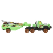 Imagine SET CAMION SI MASINA SPORT HOT WHEELS HAULIN HORSEPOWER