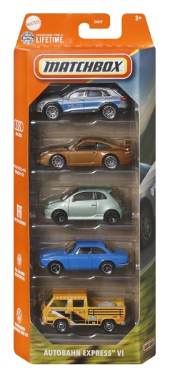 Imagine MATCHBOX SET 5 MASINUTE METALICE AUTOBAHN EXPRESS VI SCARA 1 LA 64 