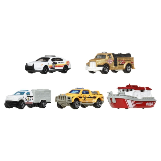 Imagine MATCHBOX SET 5 MASINUTE METALICE MBX RESCUE IV SCARA 1 LA 64 