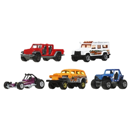 Imagine MATCHBOX SET 5 MASINUTE METALICE MBX ADVENTURE IV SCARA 1 LA 64 