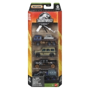 Imagine MATCHBOX SET 5 MASINUTE METALICE JURASSIC WORLD SCARA 1 LA 64 
