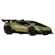 Imagine HOT WHEELS MASINUTA METALICA CU SISTEM PULL BACK LAMBORGHINI HURACAN SUPER TROFEO EVO2 STREET POWER SCARA 1 LA 43