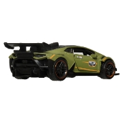 Imagine HOT WHEELS MASINUTA METALICA CU SISTEM PULL BACK LAMBORGHINI HURACAN SUPER TROFEO EVO2 STREET POWER SCARA 1 LA 43