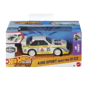 Imagine HOT WHEELS MASINUTA METALICA CU SISTEM PULL BACK AUDI SPORT QUATTRO S1 E2 HW TORQUE SCARA 1 LA 43 